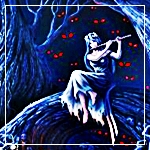 Аватар Играя на флейте в темном лесу