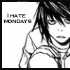 Аватар I hate monday's