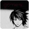 Аватар Эл, аниме Тетрадь смерти (gomen...)