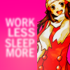 Аватар work less sleep more