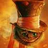 Аватар Чеширский кот в шляпе из фильма «Алиса в стране чудес»