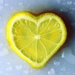 99px.ru аватар лимон в форме сердца