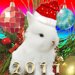 99px.ru аватар Новогодний кролик.2011