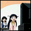 Аватар Тенма Цукамото / Tenma Tsukamoto из аниме Школьный Переполох / School Rumble смотрит телевизор