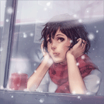 Аватар Девушка мечтает у окна