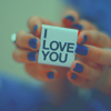 Аватар Синий лак (I love you)