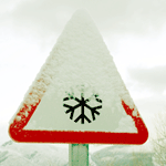 99px.ru аватар Заснеженный знак со снежинкой