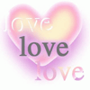 Аватар Розовое сердце (love love love)