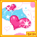Аватар Блестящие сердечки (skin)