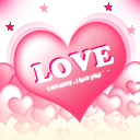 99px.ru аватар Розовое сердце (love)