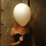 99px.ru аватар Девушка за белым шаром