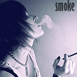 Аватар Девушка курит (Smoke)
