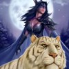 Аватар Девушка с тигром