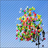 99px.ru аватар Разноцветные воздушные шары в небе