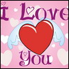 99px.ru аватар Крылатое сердце (I love you)