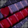 Аватар Сердце вместо клавиши на клавиатуре (Love)