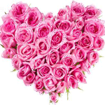 99px.ru аватар Сердце из розовых роз