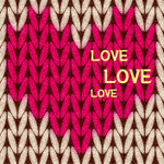 99px.ru аватар Вязаное сердце (Love, love, love)