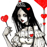 99px.ru аватар Принцесса с сердечками