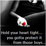99px.ru аватар Сердечко в руке (Hold your heart tight... you gotta protect it from boys...)