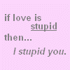 99px.ru аватар if love is stupid, then... I stupid you.