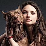 Аватар Девушка со стафордом