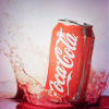 Аватар Сoca-Cola в брызгах
