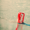 99px.ru аватар Банка Coca-Cola на берегу моря