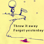 Аватар Человечек на обрыве (Throw it away. Forget yesterday)