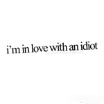 Аватар I'm  in love with an idiot