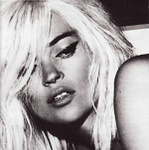 99px.ru аватар Девушка в черно-белых тонах, актриса Брижит Бардо / Brigitte Bardot