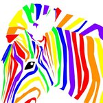 Аватар Позитивная зебра