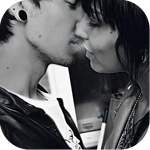 99px.ru аватар Поцелуй в черно-белых тонах
