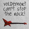Аватар Электрогитара ('Voldemort can't stop the rock' / 'Волдеморт не сможет остановить рок')
