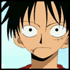 Аватар Луффи серьезен (аниме 'Ван Пис/One Piece')