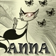 99px.ru аватар Кошка в окружении бабочек (Anna) Аня, Анечка, Анна