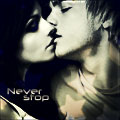 99px.ru аватар Парень с девушкой целуются 'Never stop'