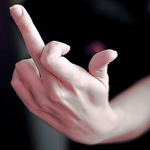 Аватар Жест «Fuck you»