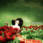 Аватар Девушка среди тюльпанов ('Spring' / 'Весна')