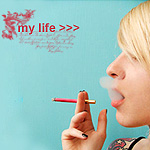 Аватар Курящая девушка ('My life' / 'Моя жизнь')
