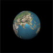 Аватар Спутник вращается вокруг Земли