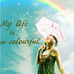 99px.ru аватар Радость ('My life is so colourful/Моя цветная жизнь')
