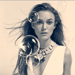Аватар Девушка и мыльные пузыри
