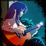 99px.ru аватар Девушка с гитарой