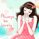 Аватар Милая девочка в розовом платье (Always be lovely)
