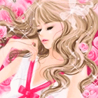 Аватар Девушка уснула в розах