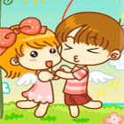 99px.ru аватар Мальчик и девочка с крылышками