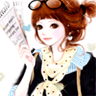 Аватар Девочка с газетой