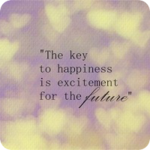 Аватар 'The key to happiness is excitement for the future' / 'Ключ к счастью - порыв для будущего' - '
