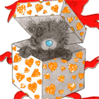 99px.ru аватар Мишка Тедди в подарочной коробке